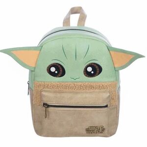 STAR-WARS BIOWORLD Baby Yoda Grogu Small Backpack Bag LIKE NEW Adjustable